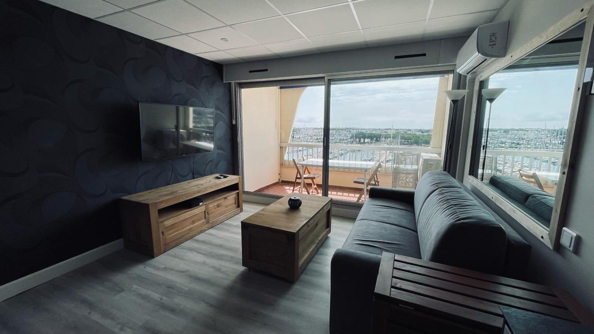 Studio, Vue Imprenable Marina Le Grau-du-Roi Exteriér fotografie